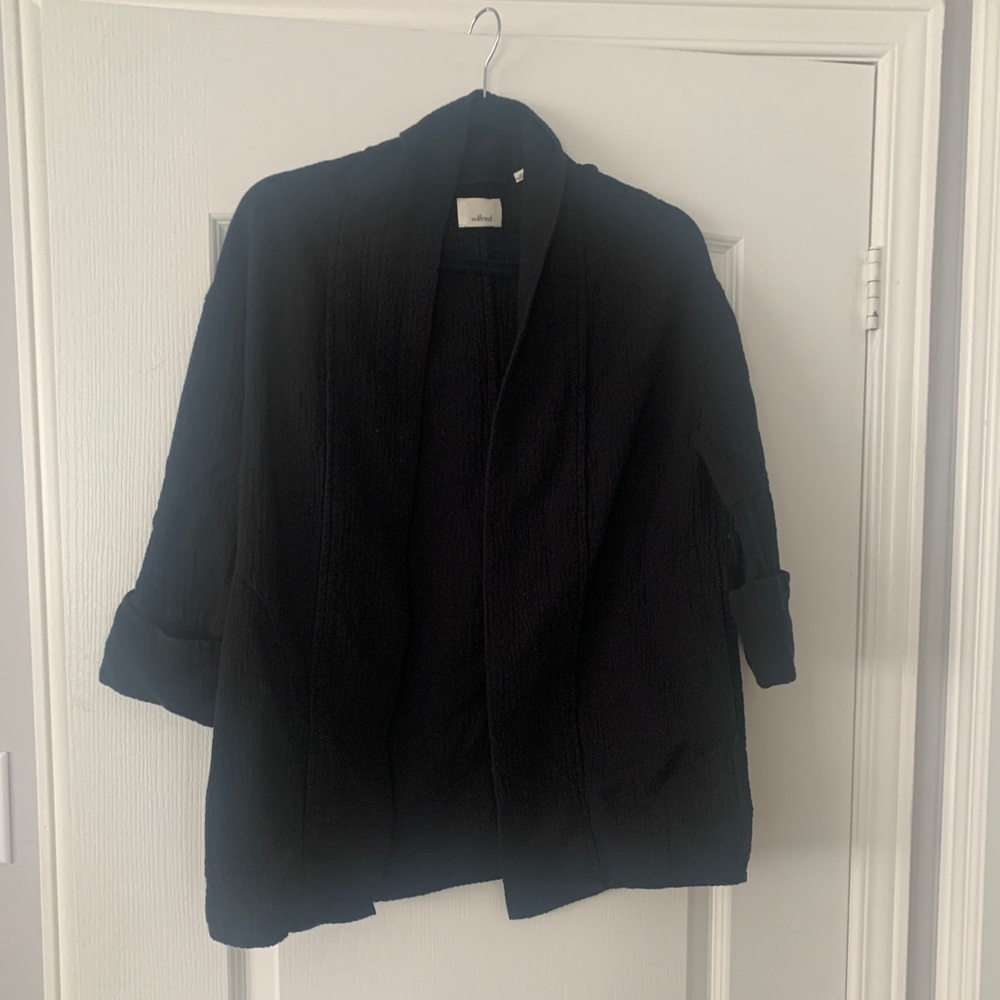 Wilfred Black Cardigan Size XS